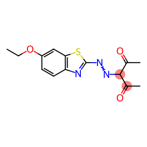 3-[(6-Ethoxy-2-benzothiazolyl)azo]-2,4-pentanedione