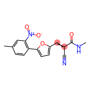 (E)-2-cyano-N-methyl-3-(5-(4-methyl-2-nitrophenyl)furan-2-yl)acrylamide
