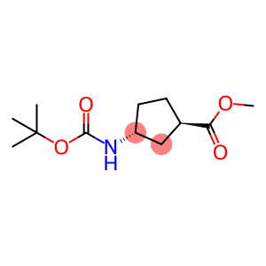(1R,3R)-3-{[(叔丁氧基)羰基]氨基}环戊烷-1-羧酸甲酯