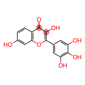 3,7-dihydroxy-2-(3,4,5-trihydroxyphenyl-4H-1-benzopyran-4-one) (Robinetin)