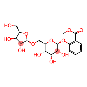 2-[3,4,5-trihydroxy-6-[(3,4,5-trihydroxytetrahydropyran-2-yl)oxymethyl]tetrahydropyran-2-yl]oxybenzoic acid methyl ester