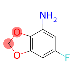 1,3-Benzodioxol-4-amine,6-fluoro-(9CI)