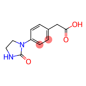 2-[4-(2-Oxo-1-imidazolidinyl)phenyl]acetic acid