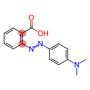 2-(4-Dimethylaminophenylazo)benzoic  acid,  4-Dimethylaminoazobenzene-2μ-carboxylic  acid,  Acid  Red2