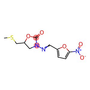 5-((methylthio)methyl)-3-((5-nitrofurfurylidine)amino)-2-oxazolidinon