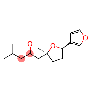 (2S,5R)-5-(3-Furyl)-2-(2-oxo-4-methylpentyl)-2-methyltetrahydrofuran