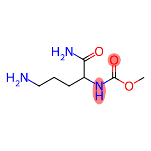 Carbamic  acid,  [4-amino-1-(aminocarbonyl)butyl]-,  methyl  ester  (9CI)