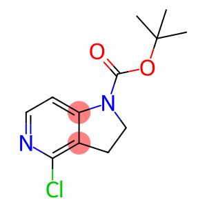 tert-Butyl 4-chloro-2,3-dihydro-1H-pyrrolo[3,2-c]pyridine-1-carboxylate