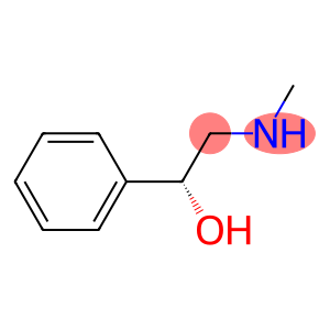 Benzenemethanol, α-[(methylamino)methyl]-, (αR)-