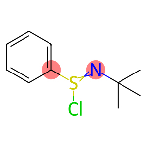benzenesulfinimidoyl chloride, N-(1,1-dimethylethyl)-