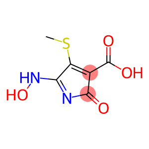 2H-Pyrrole-3-carboxylicacid,5-(hydroxyamino)-4-(methylthio)-2-oxo-(9CI)