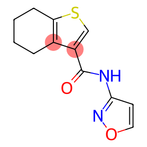 Benzo[b]thiophene-3-carboxamide, 4,5,6,7-tetrahydro-N-3-isoxazolyl- (9CI)