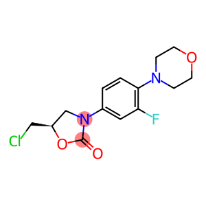 5-(chloromethyl)-3-(3-fluoro-4-morpholinophenyl)oxazolidin-2-one