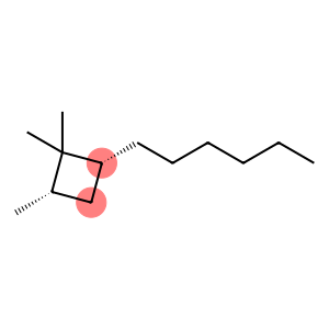 Cyclobutane, 2-hexyl-1,1,4-trimethyl-, cis- (9CI)