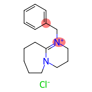 Pyrimido[1,2-.alpha.]azepinium,2,3,4,6,7,8,9,10-octahydro-1-(phenylmethyl)-,chloride