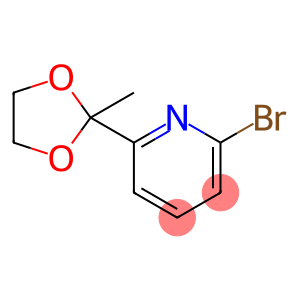 2-溴-6-(2-甲基-1,3-二氧戊环-2-基)吡啶