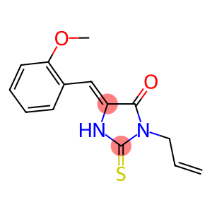 3-allyl-5-(2-methoxybenzylidene)-2-thioxo-4-imidazolidinone