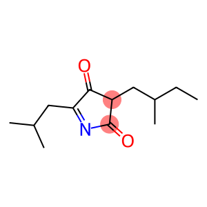 2H-Pyrrole-2,4(3H)-dione, 3-(2-methylbutyl)-5-(2-methylpropyl)- (9CI)