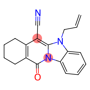 5-allyl-11-oxo-5,7,8,9,10,11-hexahydrobenzimidazo[1,2-b]isoquinoline-6-carbonitrile