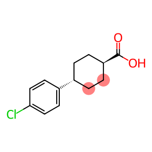 1-Chloro-4-(trans-4-carboxycyclohex-1-yl)benzene, trans-1-Carboxy-4-(4-chlorophenyl)cyclohexane