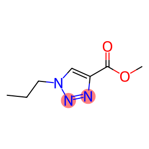 1H-1,2,3-Triazole-4-carboxylicacid,1-propyl-,methylester(9CI)
