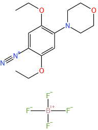 BENZENEDIAZONIUM,2,5-DIETHOXY-4-(4-MORPHOLINYL)-TETRAFLUOROBORATE(1-))