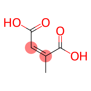 (E)-2-methyl-2-butenedioate
