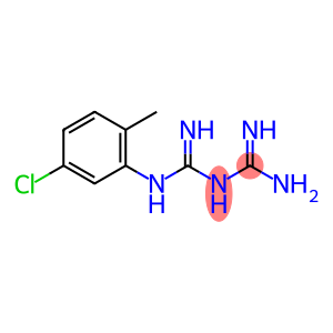 2-(5-chloro-2-methyl-phenyl)-1-(diaminomethylene)guanidine