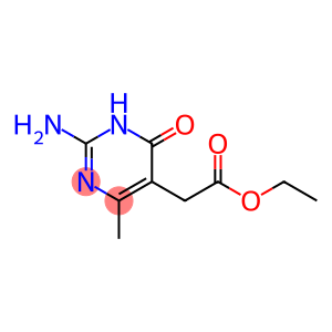 (2-Amino-4-hydroxy-6-methylpyrimidin-5-yl)acetic acid ethyl ester
