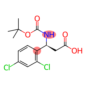 (S)-3-T-BUTOXYCARBONYL-AMINO-3-(2,4-DICHLORO-PHENYL)-PROPIONIC ACID