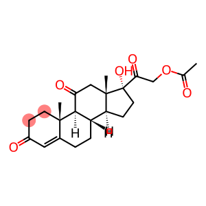 pregn-4-ene-3,11,20-trione, 21-(acetyloxy)-17-hydroxy-