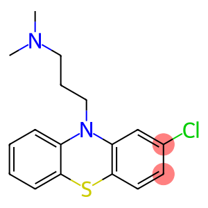 3-(2-chloro-10H-phenothiazin-10-yl)-N,N-dimethylpropan-1-amine