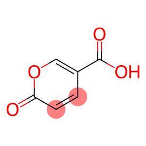 2-Oxo-2H-pyran-5-carboxylic  acid,  2-Pyrone-5-carboxylic  acid