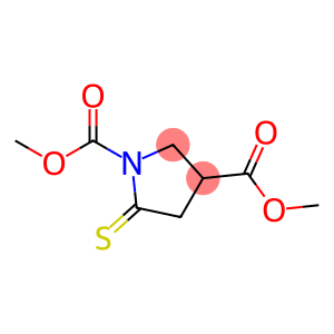 1,3-Pyrrolidinedicarboxylic acid, 5-thioxo-, 1,3-dimethyl ester