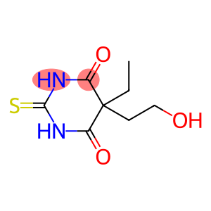 4,6(1H,5H)-Pyrimidinedione,5-ethyldihydro-5-(2-hydroxyethyl)-2-thioxo-(9CI)