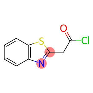 2-Benzothiazoleacetylchloride(9CI)