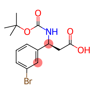 (S)-3-T-BUTOXYCARBONYL-AMINO-3-(3-BROMO-PHENYL)-PROPIONIC ACID
