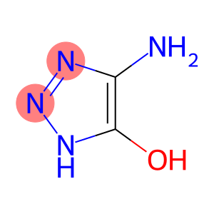1H-1,2,3-Triazol-4-ol,5-amino-(9CI)