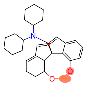 (11AR)-N,N-二环己基-10,11,12,13-四氢二茚并[7,1-DE:1',7'-FG][1,3,2]二氧磷杂环辛烷-5-胺