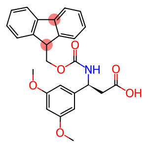 (3S)-3-(3,5-dimethoxyphenyl)-3-({[(9H-fluoren-9-yl)methoxy]carbonyl}amino)propanoic acid