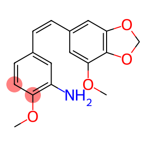 (Z)-2-Methoxy-5-(2-(7-Methoxy-Benzo[D][1,3]Dioxol-5-Yl)Vinyl)Aniline
