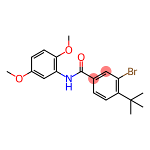 3-bromo-4-tert-butyl-N-(2,5-dimethoxyphenyl)benzamide