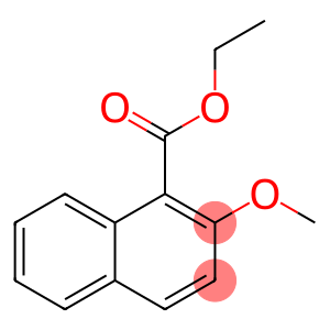 1-Naphthalenecarboxylic acid, 2-methoxy-, ethyl ester