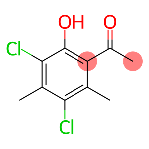 1-(3,5-dichloro-2-hydroxy-4,6-dimethylphenyl)ethanone