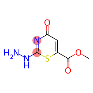 4H-1,3-Thiazine-6-carboxylicacid,2-hydrazino-4-oxo-,methylester(9CI)