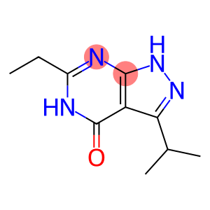 4H-Pyrazolo[3,4-d]pyrimidin-4-one,6-ethyl-1,5-dihydro-3-(1-methylethyl)-(9CI)