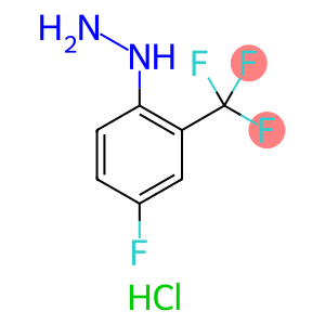 [4-Fluoro-2-(trifluoromethyl)phenyl]hydrazine hydrochloride