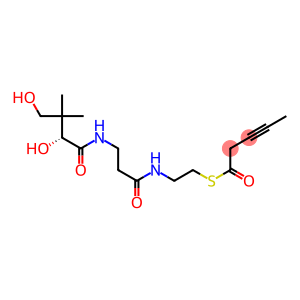 3-Pentynethioic acid, S-[2-[[3-[(2,4-dihydroxy-3,3-dimethyl-1-oxobutyl)amino]-1-oxopropyl]amino]ethyl] ester, (R)- (9CI)