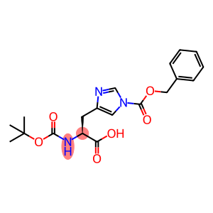 Nt-((Benzyloxy)carbonyl)-Na-(tert-butoxycarbonyl)-L-histidine