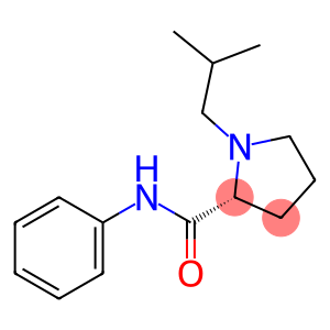 2-Pyrrolidinecarboxamide,1-(2-methylpropyl)-N-phenyl-,(2R)-(9CI)
